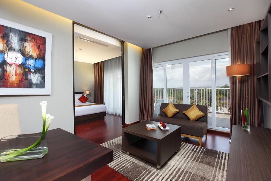 Harvestland Hotel Bali กูตา ภายนอก รูปภาพ