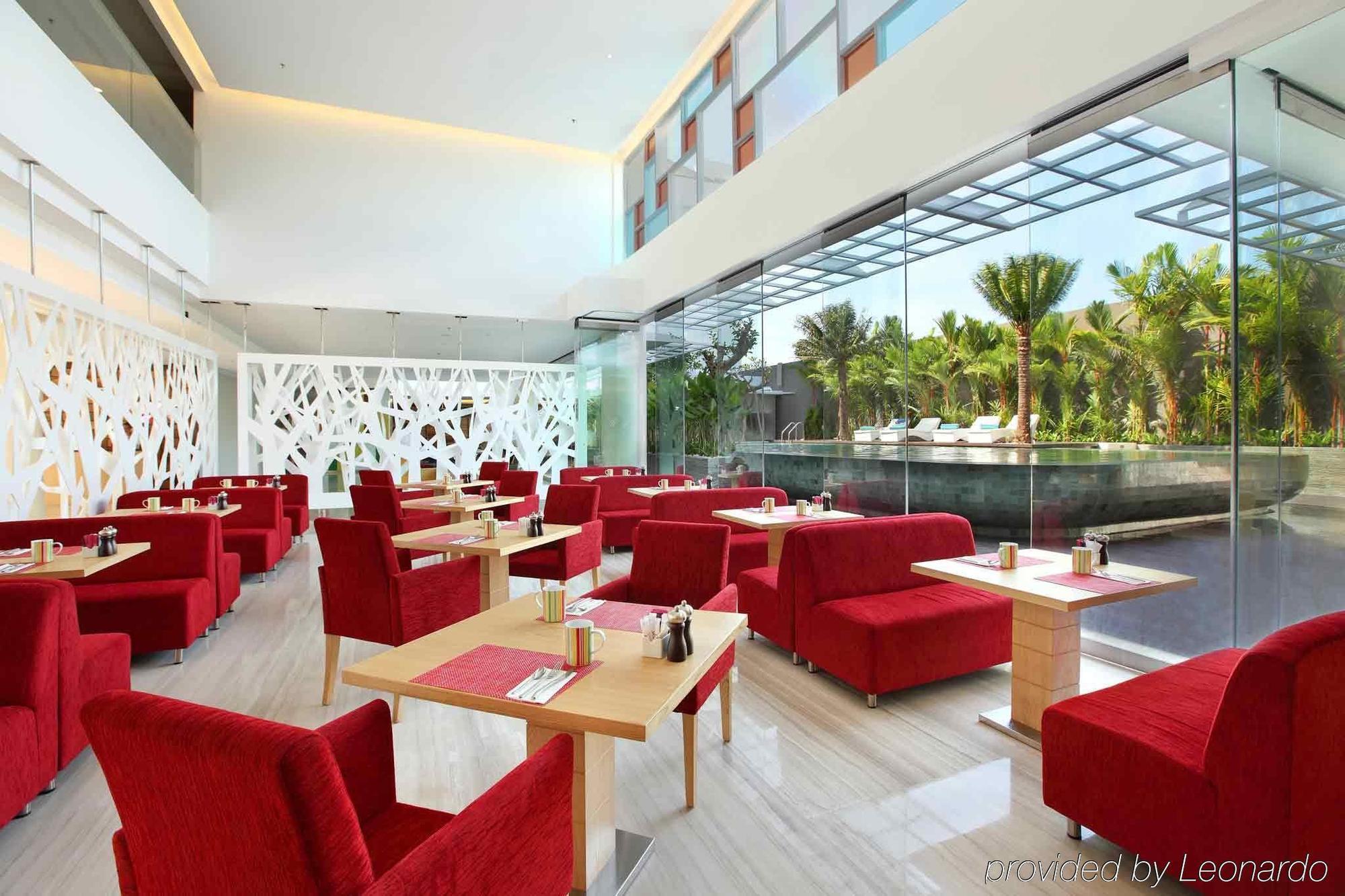 Harvestland Hotel Bali กูตา ร้านอาหาร รูปภาพ